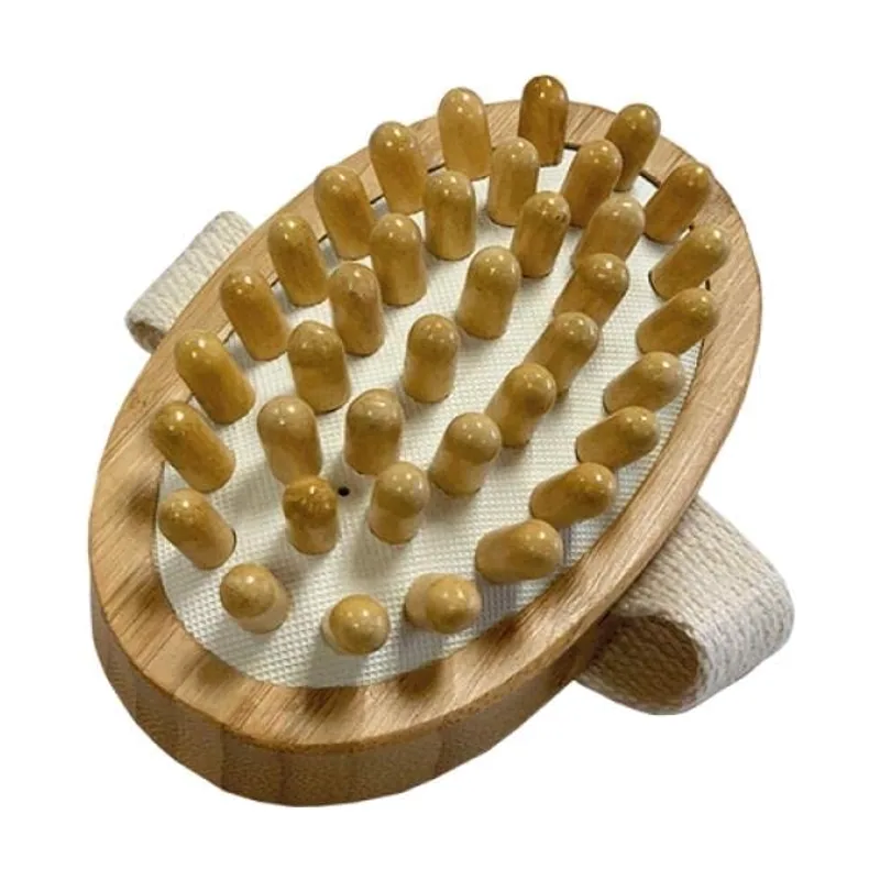 Naturabio Cepillo Masaje Anticelulitis Bambú