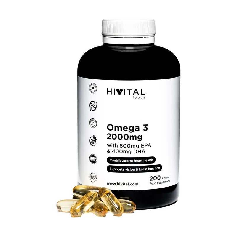 Hivital Omega 3 2000 mg 200 perlas
