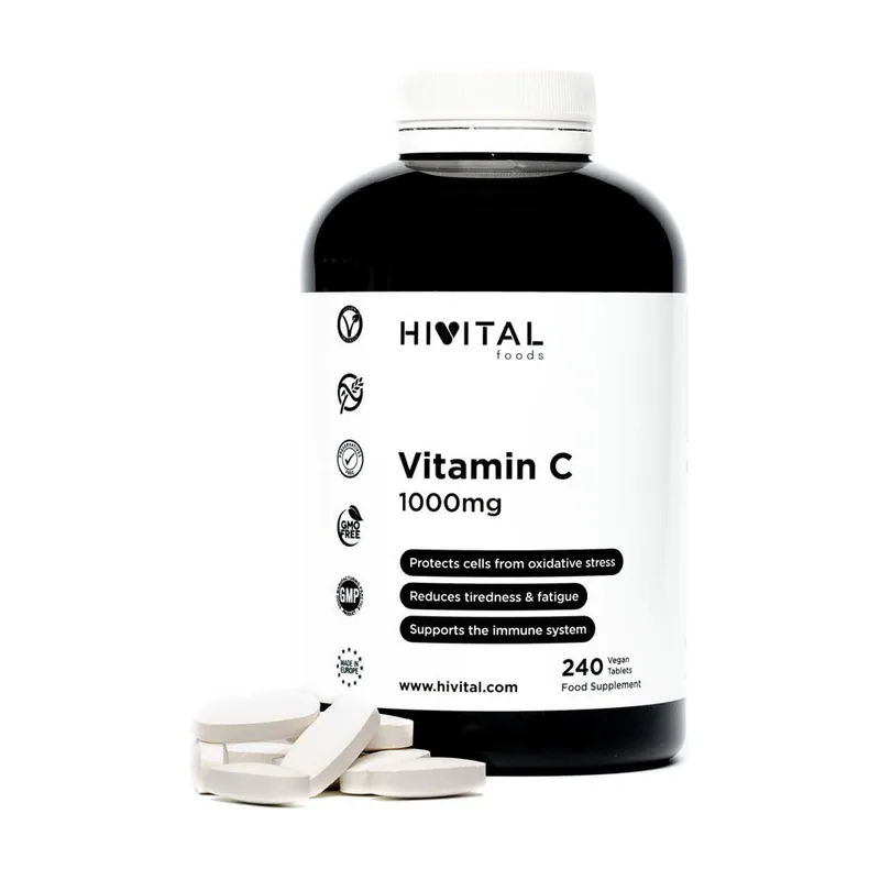 Hivital Vitamina C 1000 mg 240 cápsulas