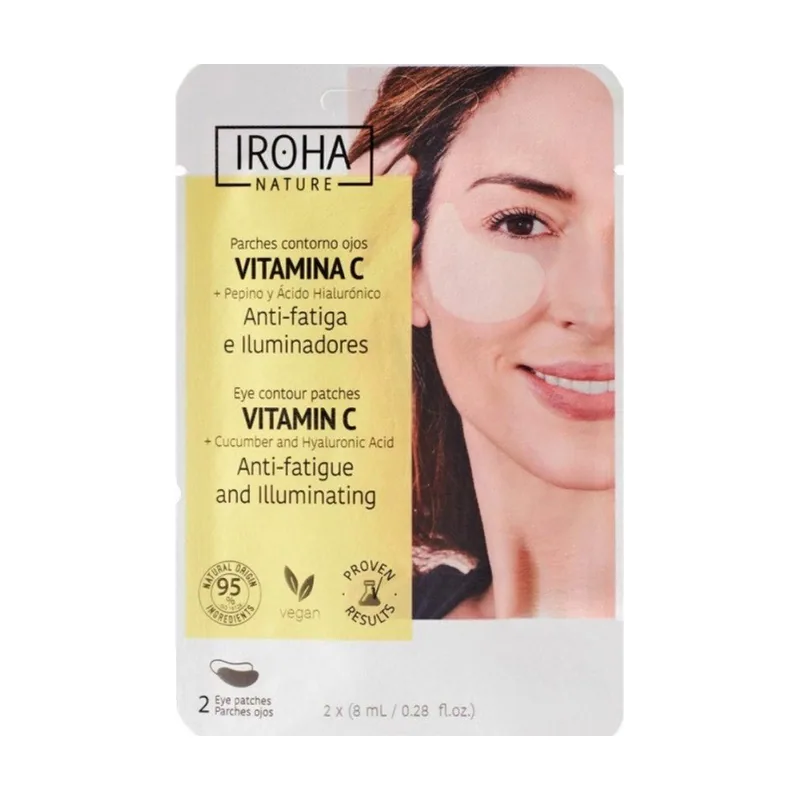 Iroha Nature Parches Contorno de Ojos Vitamina C 2