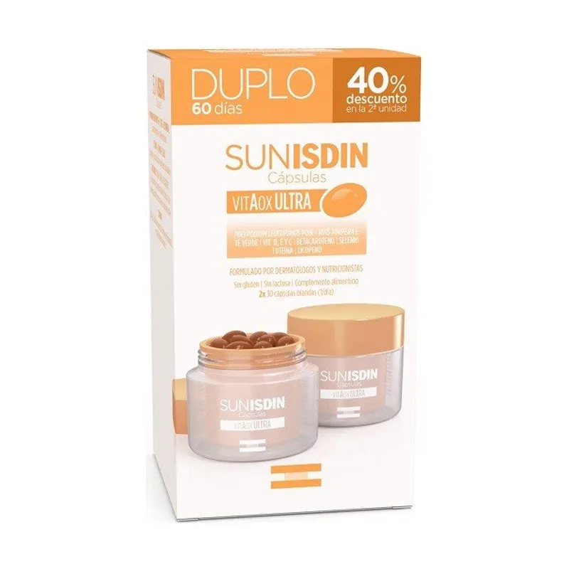 ISDIN SunISDIN Cápsulas DUPLO 2x30 Comprimidos