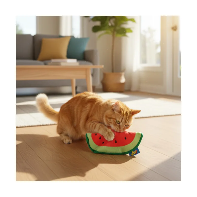 Bam! Peluche Sandía con Catnip para gatos