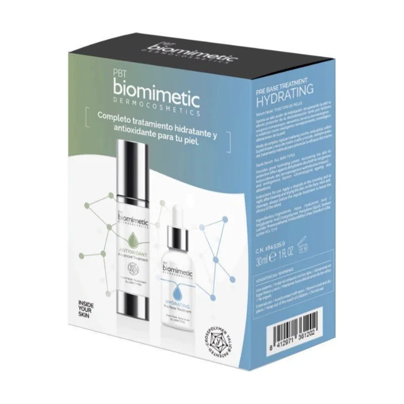 Biomimetic Pack Tratamiento Hidratante 30ml + Antioxidante 50ml