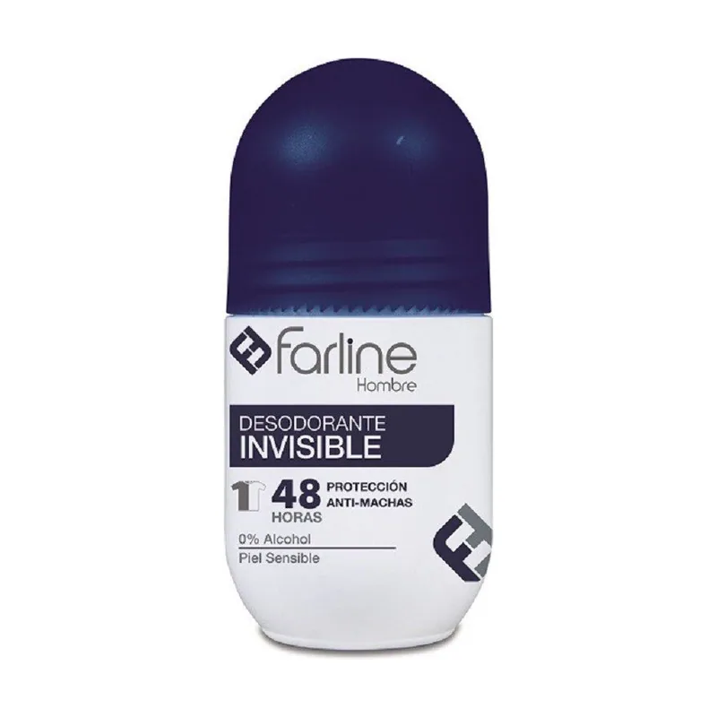 Farline Desodorante Hombre Roll-on Invisible 50ml