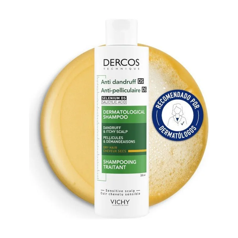 Vichy Dercos Anticaspa Ds Cabello Seco 200 Ml