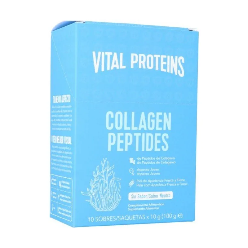 Vital Proteins Colágeno Péptidos Sabor Neutro 10 sobres