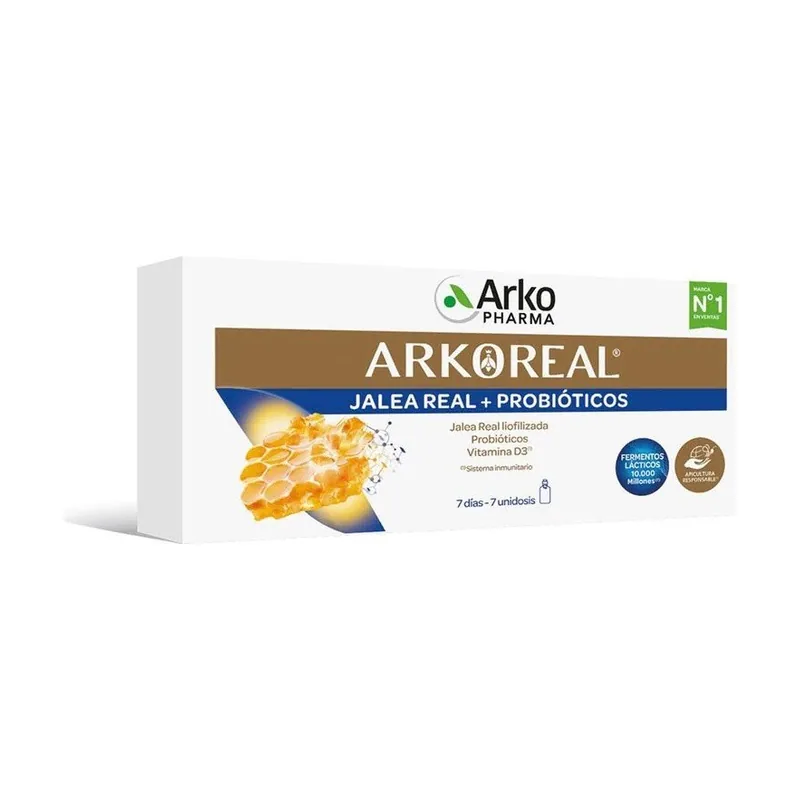Arkopharma ARKOREAL Jalea Real y Probióticos 7 dosis