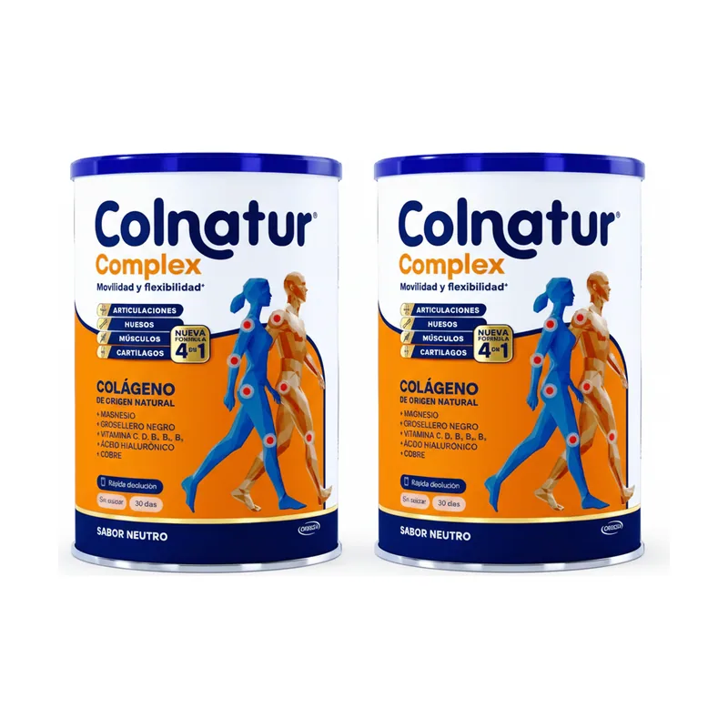 Colnatur Complex Neutro Colágeno Soluble DUPLO 2x324g UNIDADES LIMITADAS