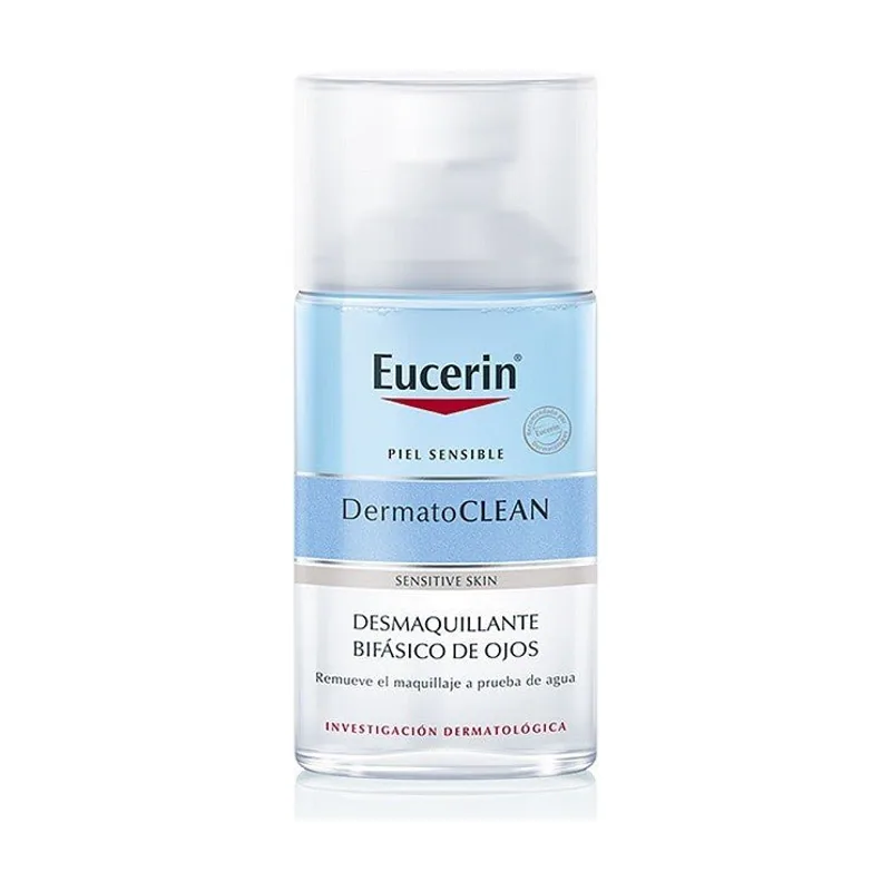 Eucerin DermatoCLEAN Desmaquillante Bifásico de Ojos 125ml