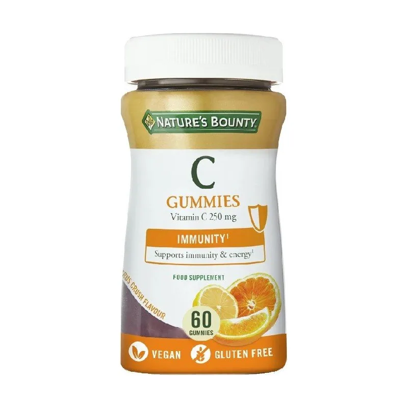 Nature's Bounty Vitamina C Gummies 60 Gominolas