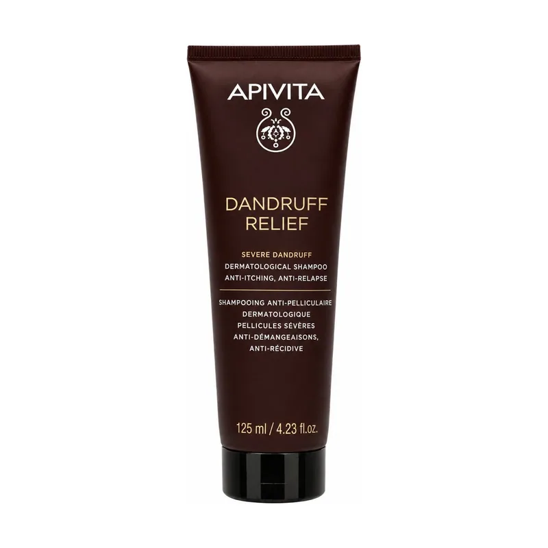 Apivita Champú Dermatológico Para Caspa Severa 125ml