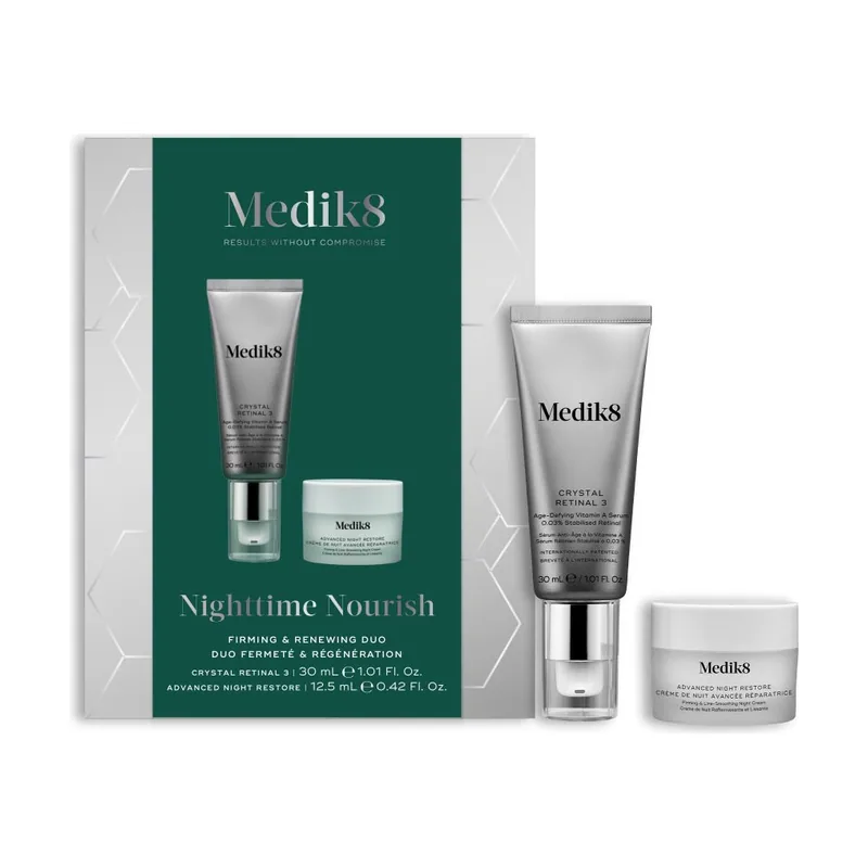 Medik8 Nighttime Nourish Crystal Retinal 3 30 ml + Advanced Night Restore 12,5 ml