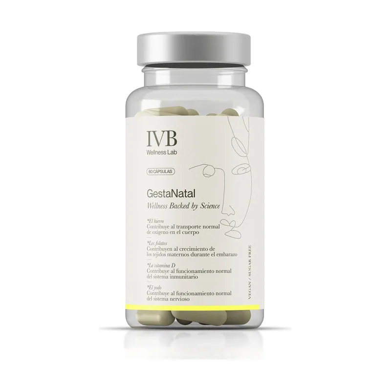 IVB Gestanatal Complemento Multivitamínico para Embarazo 60 cápsulas