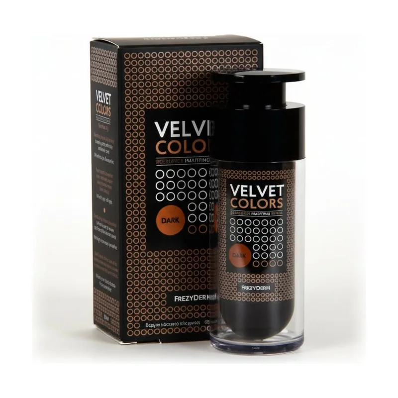 Frezyderm Velvet Colors Maquillaje Mate tono OSCURO 30 ml