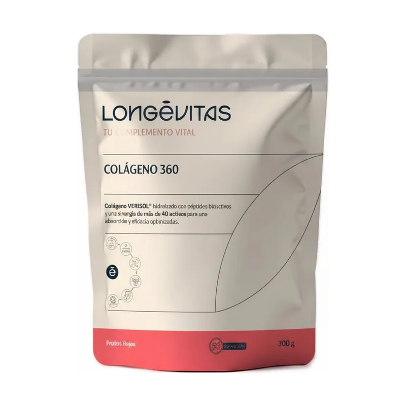 Longevitas Colágeno 360 Frutos Rojos