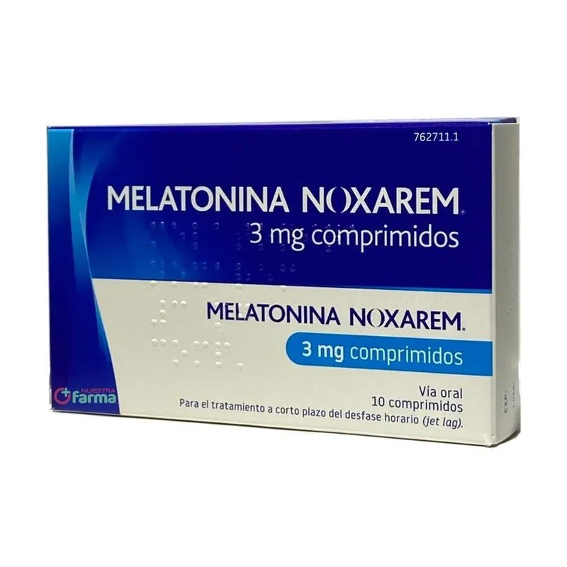 Vemedia Melatonina Noxarem 3 mg 10 Comprimidos