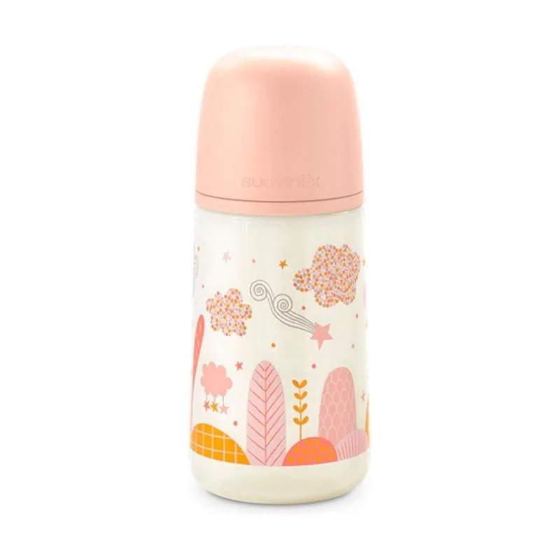 Suavinex Biberón 270ml Tetina Fisiológica SX Pro Flujo Medio M