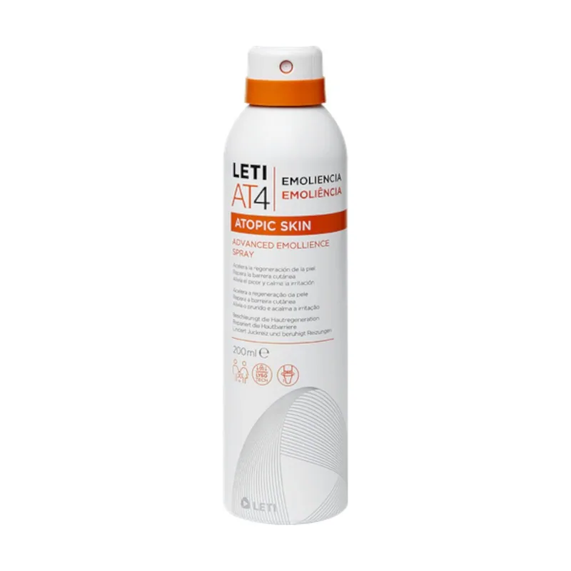 Leti Labs LETI AT4 Advanced Emollience Spray Emoliente Piel Atópica 200 ml