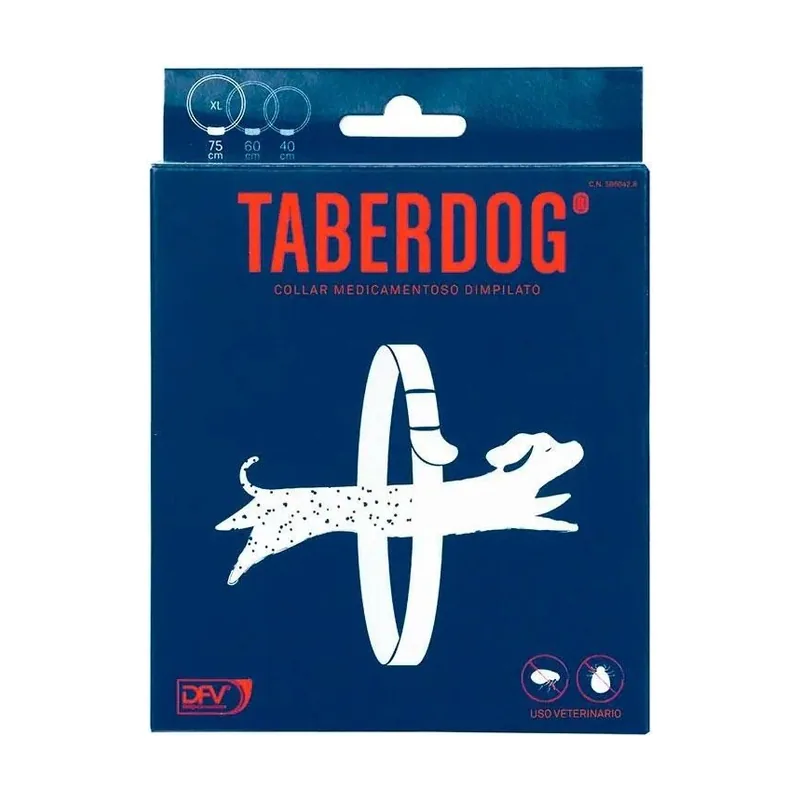 Divasa Taberdog Collar Antiparasitario Dimpilato 75 cm 1