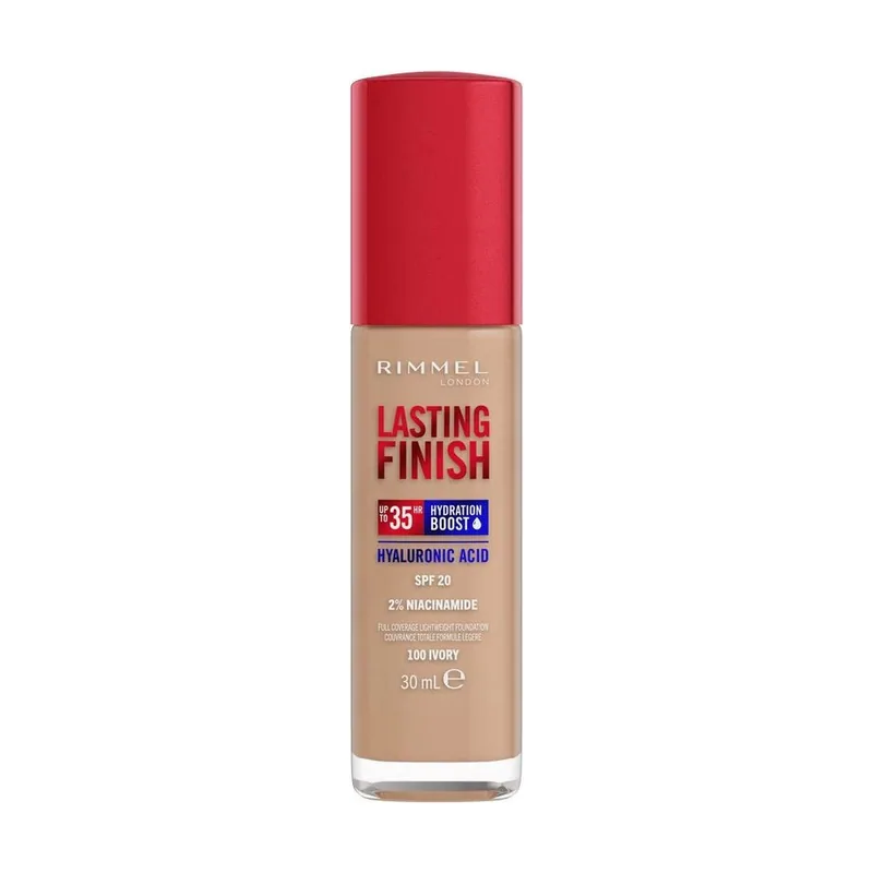 Rimmel London Lasting Finish 35H Base de Maquillaje 100 Ivory 30 ml