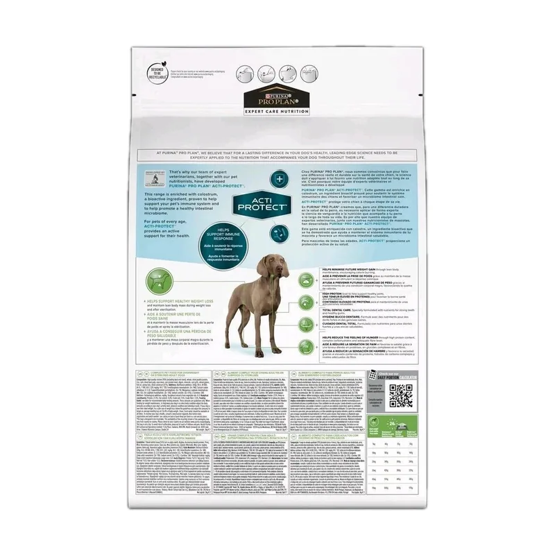 Purina Pro Plan Expert Dog Sterilised/Light Pollo 10kg