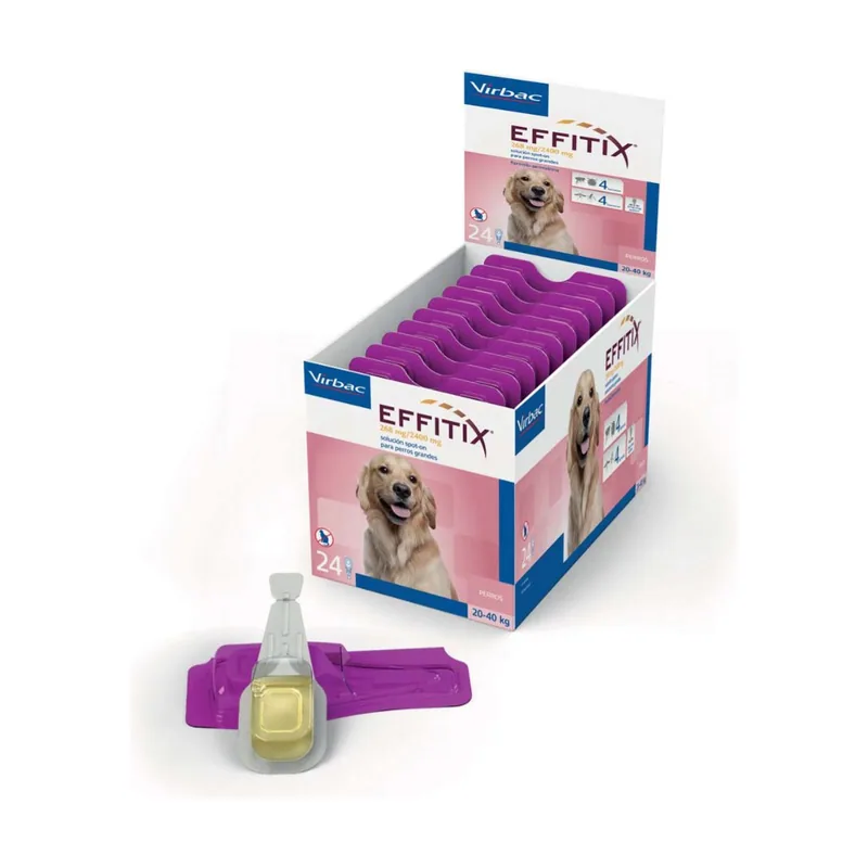 Virbac Effitix 20-40 Kg L 24 Pipetas