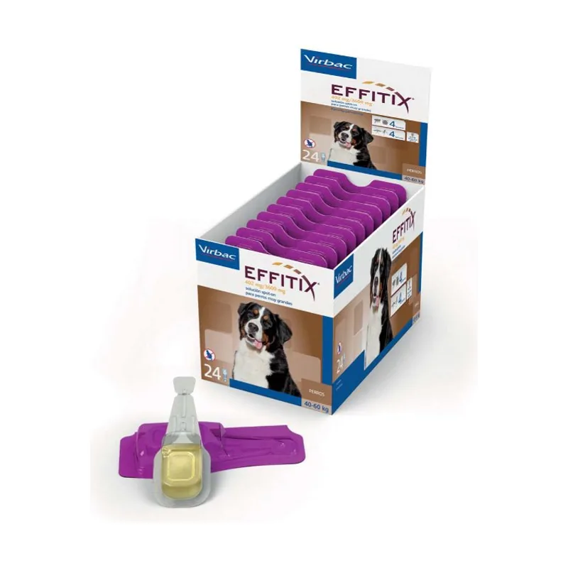 Virbac Effitix +40 Kg Xl 24 Pipetas
