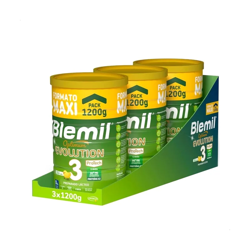 Blemil 3 Optimum Evolution Leche de Crecimiento Triplo 3x1200 gr