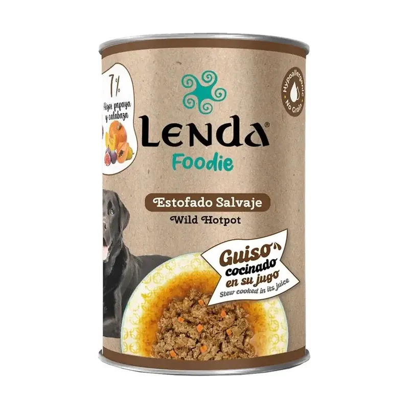 Lenda Foodie Perro Estofado Salvaje 12X400Gr