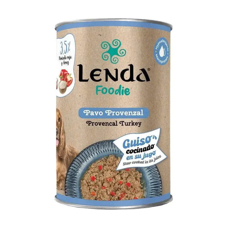 Lenda Foodie Perro Pavo Provenzal 12X400Gr