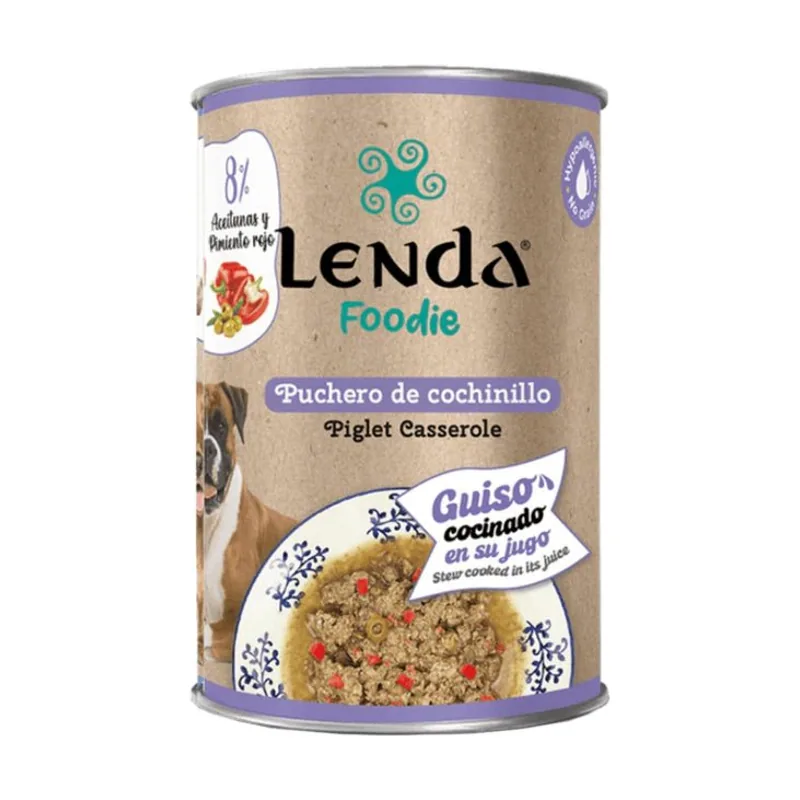 Lenda Foodie Perro Puchero Cochinillo 12X400Gr