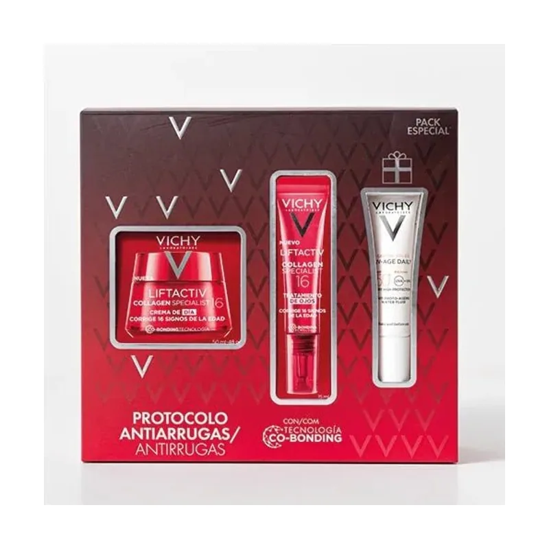 Vichy LiftActiv Collagen Specialist Pack Crema Día 50ml + Contorno