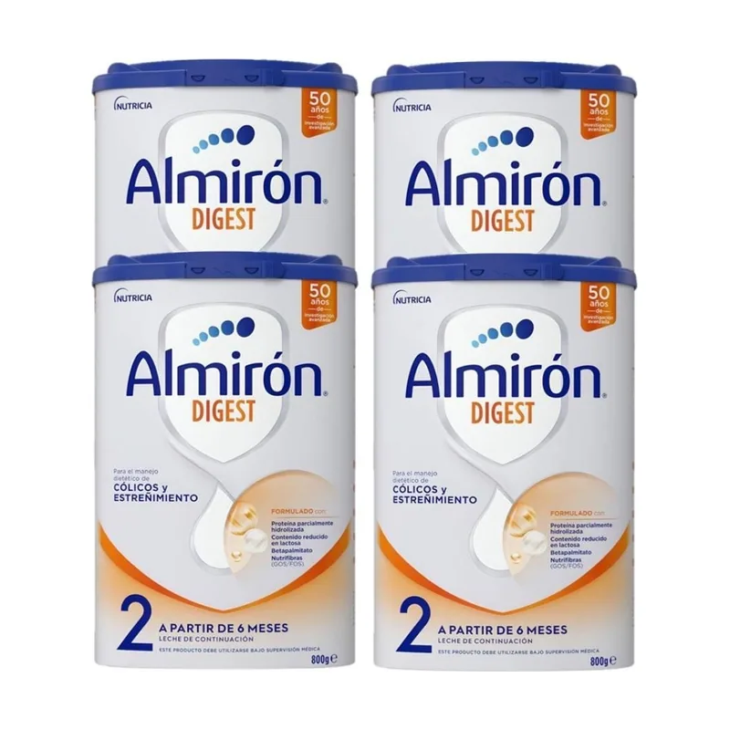 Almirón Digest 2 Leche de Continuación PACK AHORRO 6x800gr