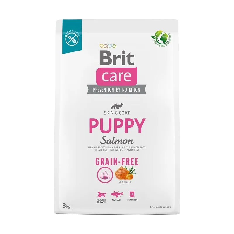 Brit Care Puppy Grain Free Salmon Piensos Secos 3kg