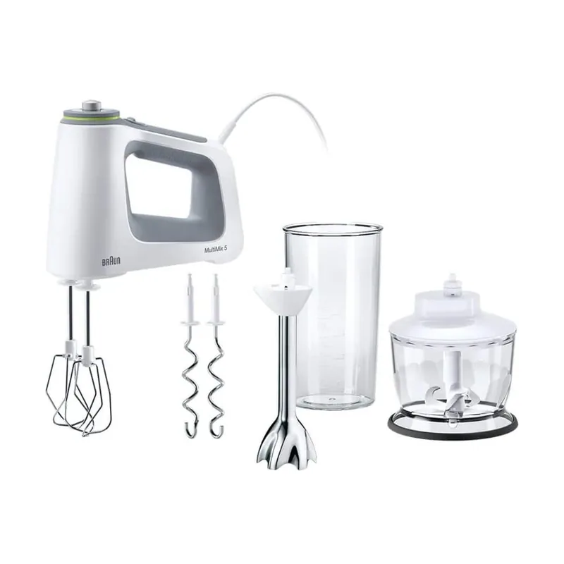 Braun Batidora de varillas MultiMix5 HM5137 4645-HM5137WH