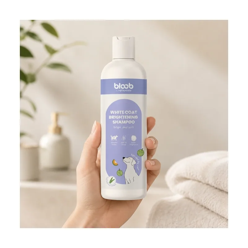 Bloob Champú Realzador Mantos Blanco Melón para perros