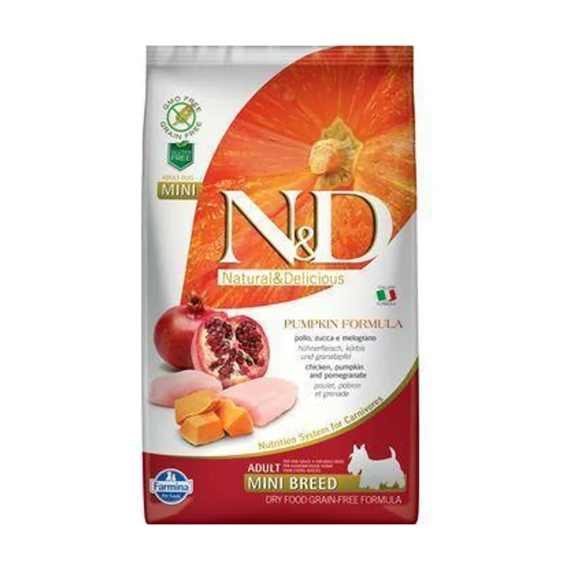 Farmina N&D Dog Pumpkin Mini Pollo Alimento Seco 7kg