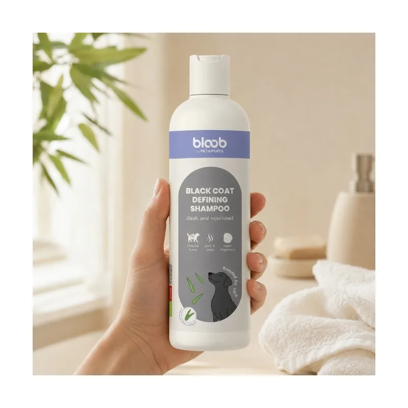 Bloob Champú Definidor Mantos Negros Melón para perros