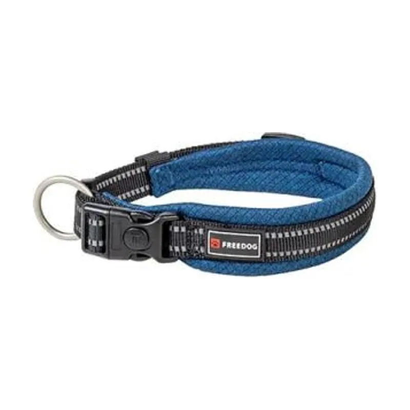 Freedog Shiva Collar Acolchado Azul Marino XS 1