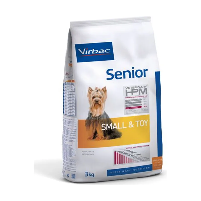 Virbac HPM Senior Dog Small & Toy Pienso Seco 7Kg