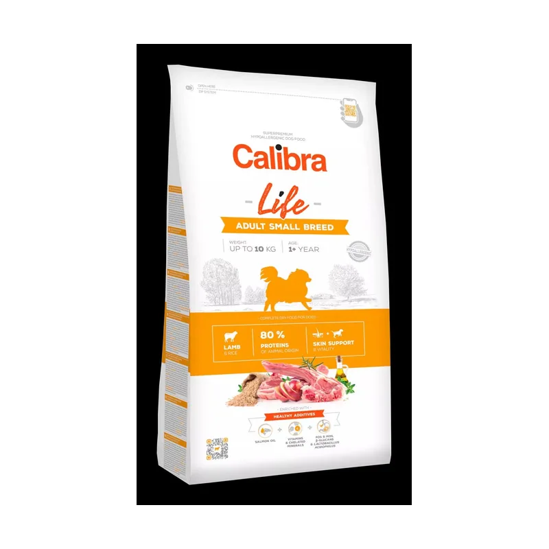 Calibra Dog Life Adult Small Breed Borrego Pienso 1,5Kg