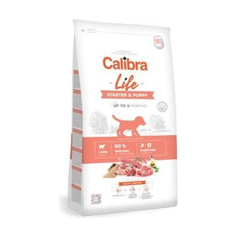 Calibra Dog Life Starter & Puppy Borrego Alimento Seco 2,5Kg
