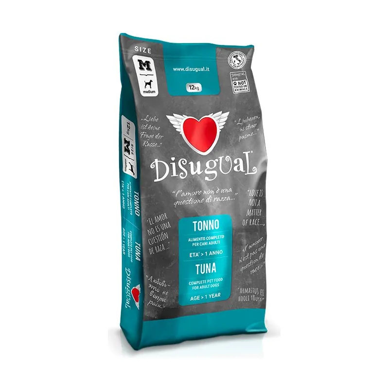 Disugual Perro Adulto Medium Atún Piensos Secos 12Kg
