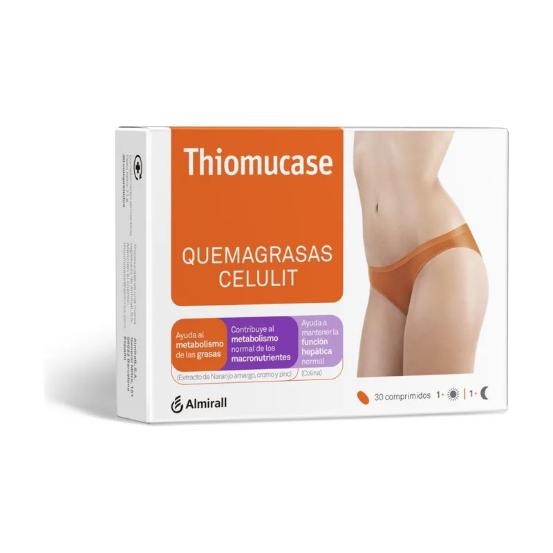 Thiomucase Quemagrasas Celulítico 30 comprimidos