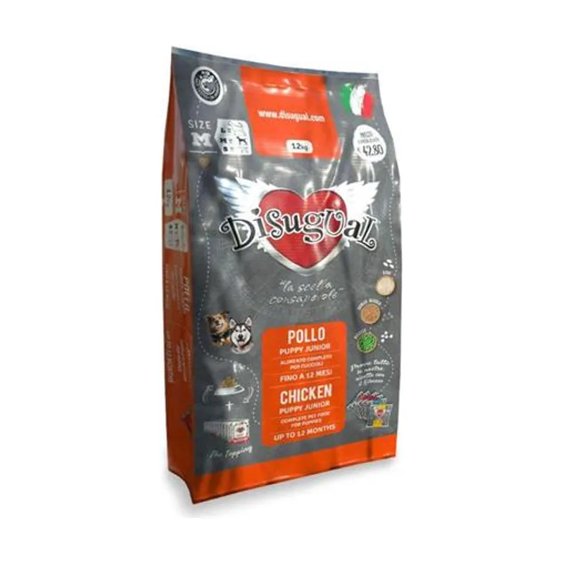 Disugual Perro Puppy Medium Pollo 12kg