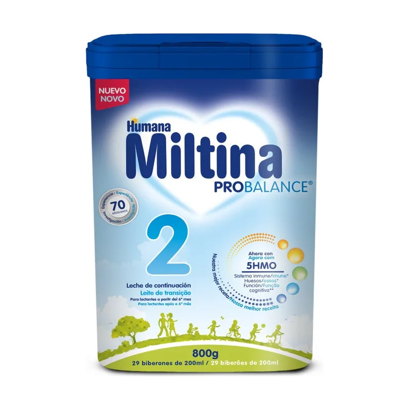 Humana MILTINA 2 Probalance Leche de Continuación +6 meses 800gr