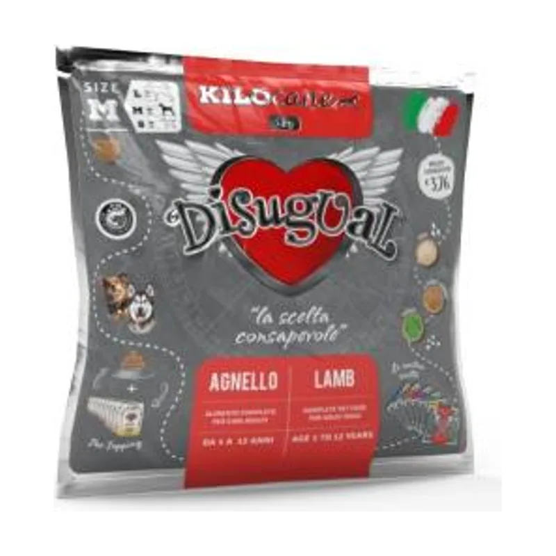 Disugual Perro Adulto Medium Cordero Alimento 1Kg