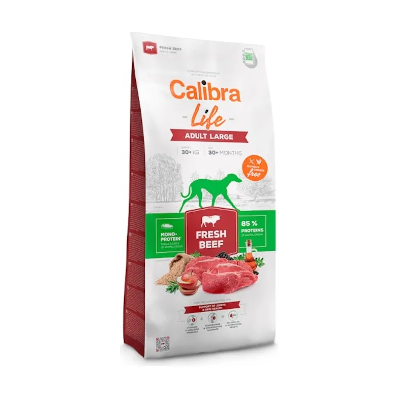 Calibra Dog Life Adult Large Beef Alimento Seca 12,165kg