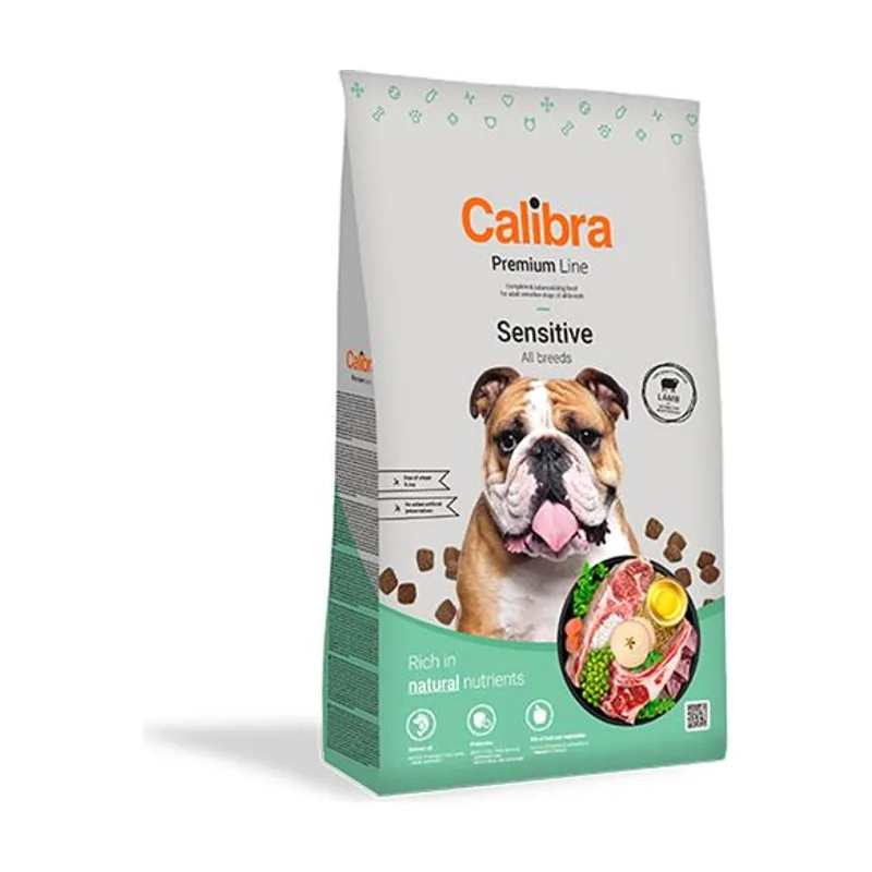 Calibra Premium Line Adult Sensitive Cordero Saco 12kg