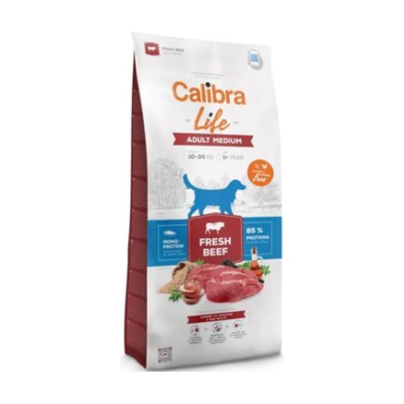 Calibra Dog Life Adult Medium Beef Pienso Seco 12.165kg